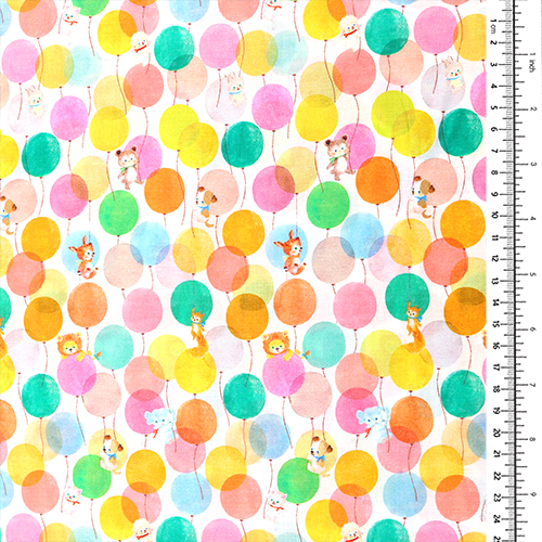 Fête de Ballons Pastel Chaleureuse Animaux Vintage Mignons 1