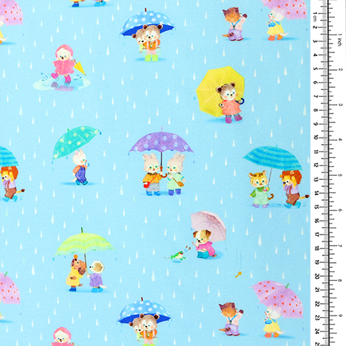 Parapluie de Jour Pluvieux Animaux Mignons Vintage 1
