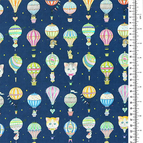 Hot Air Balloons Pretty Vintage Animals 1