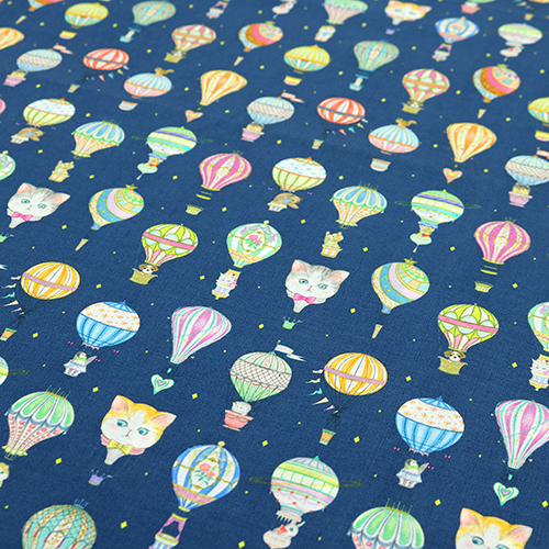 Hot Air Balloons Pretty Vintage Animals 5