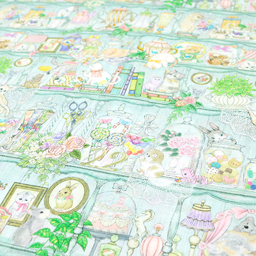 Cottage Antique Dresser Cute Vintage Animals 5