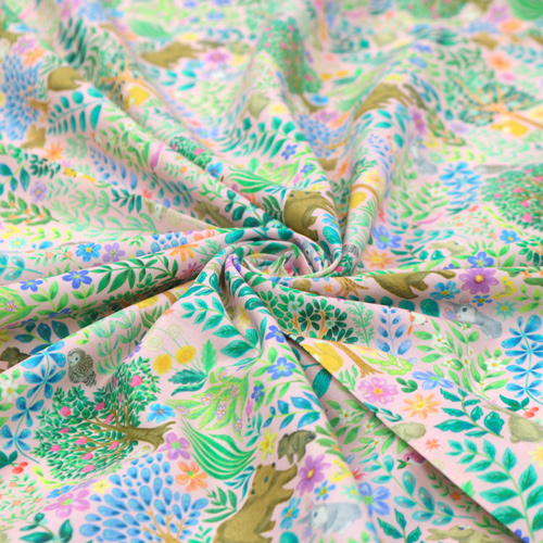 Animali Del Bosco Vintage Con Fogliame Elegante 2