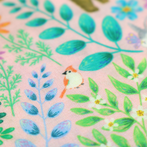 Animali Del Bosco Vintage Con Fogliame Elegante 5