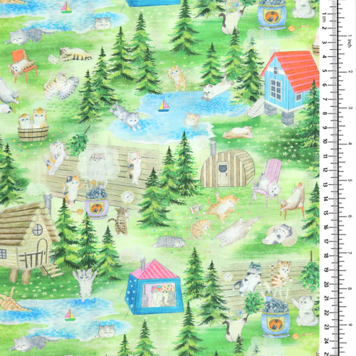 Chats Vintage Glamping Vacances Journée Au Camping 1