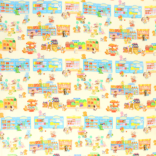 Shopping Market Cute Vintage Animals 4