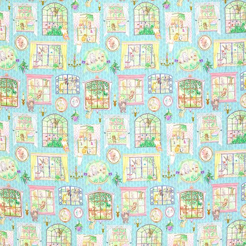 Cottage Windows Cute Vintage Animals 4