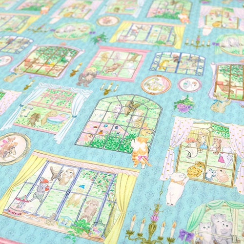 Cottage Windows Cute Vintage Animals 5