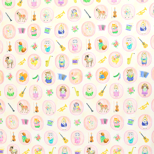 Colourful Home Sweet Gnome Fabric by Quilting Treasures