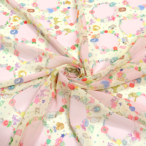 22. Jubiläum Charm-Armband Kreisrahmen Chiffon 2