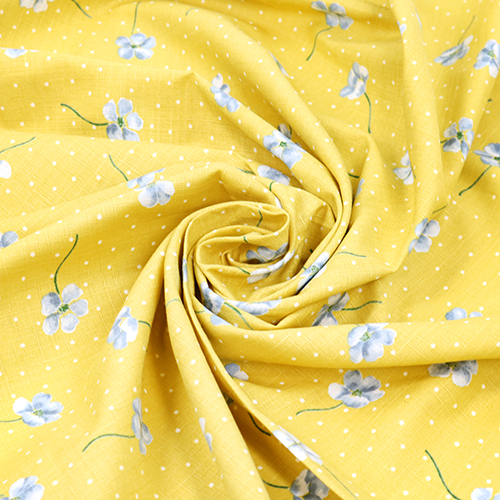 Zarte Tumblende Blumen Polka Dot 2