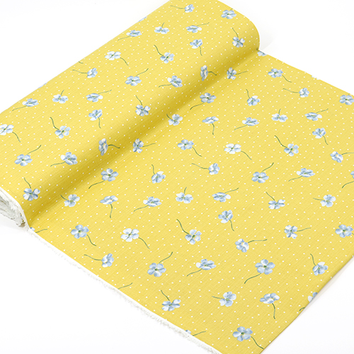 Zarte Tumblende Blumen Polka Dot 3