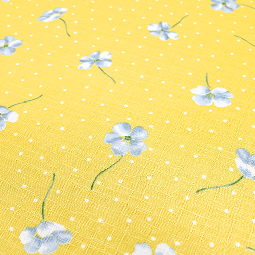 Zarte Tumblende Blumen Polka Dot 5