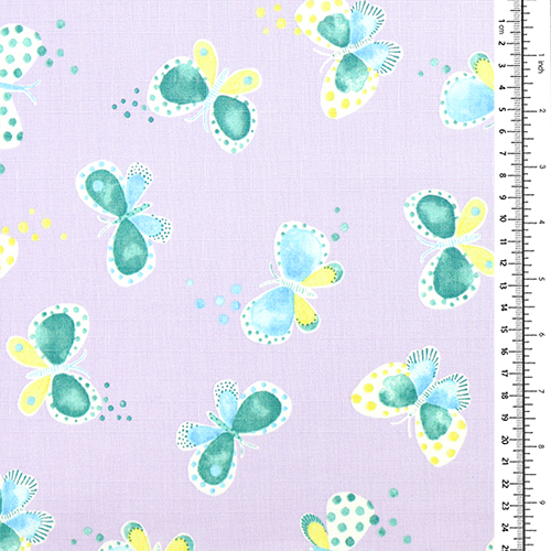 Watercolour Butterfly Fluttering Dots 1