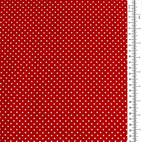 Wende Dunkler Denim Rote Punkte 1