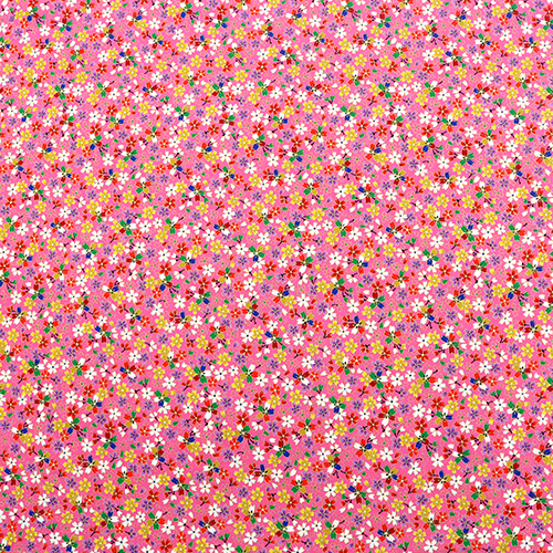 Sakura Japonais Or et Colorée Fleur de Cerisier 4