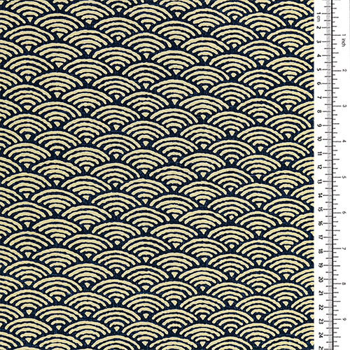 Seigaiha Tan Vagues Naturelles de l'Océan 1