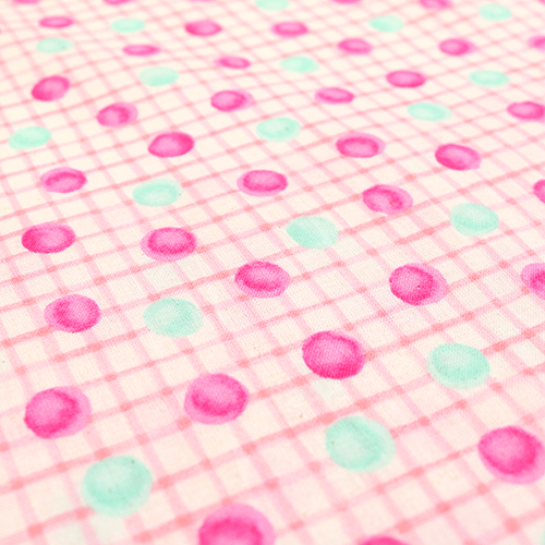 Griglia Acquerello Punti Colorati Bubblegum 5