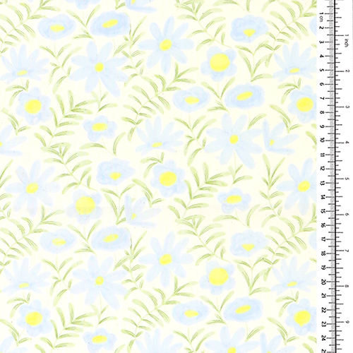 Aquarelle d'une Simple Floraison de Prairie 1