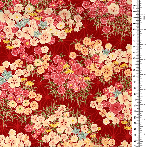 Fleurs Japonaises Délicates Jardin Asanoha 1