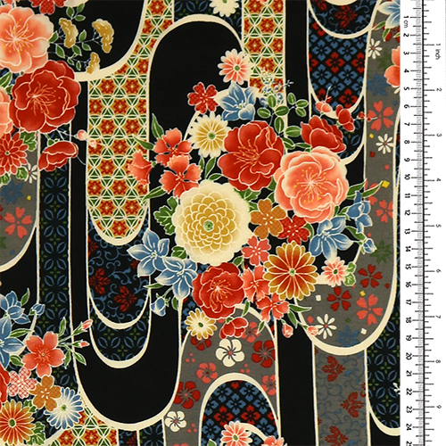 Fleurs Japonaises Traditionnelles Rivière Kawa 1