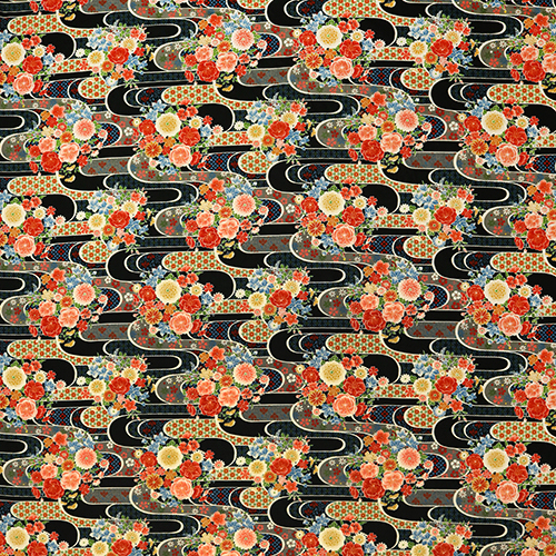 Fleurs Japonaises Traditionnelles Rivière Kawa 4