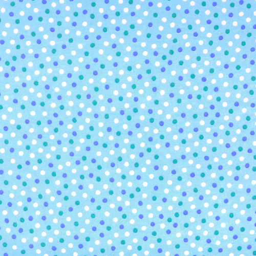 Puntos Aleatorios Refresco Azul Oc�ano Con Gas Tela