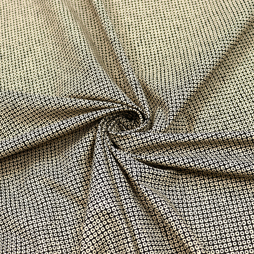 Traditionelle Japanische Beige Shibori-Punkte 2