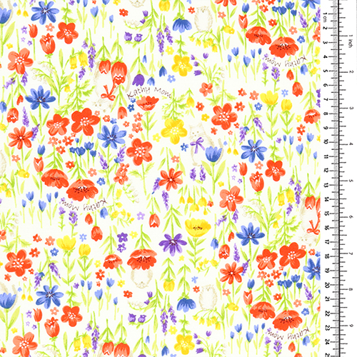 Wiesenblumen Katzen Und Vgel 1