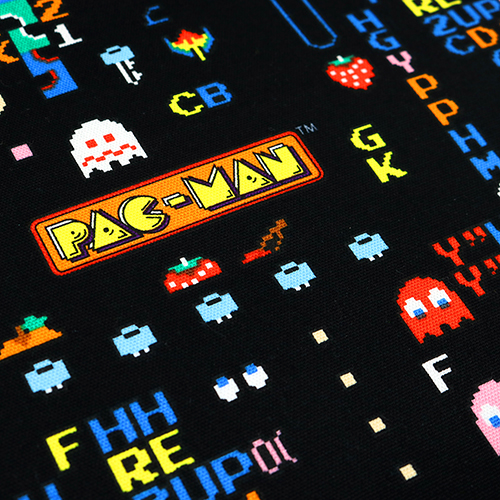 Pac-Man Retro-Arcade Buchstaben Zahlen 5