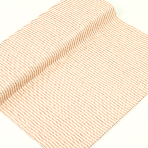 Rose Poudré Petites Lignes Usées Rayure 3