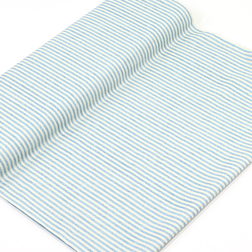 Zartblau Kleine Verwaschene Linien Streifen 3