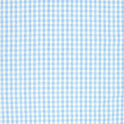 Bleu Doux Vichy Us Tissu par Japanese Indie