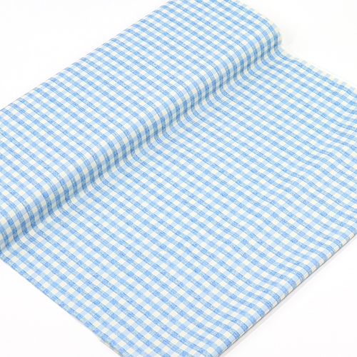 Bleu Doux Vichy Usé 3