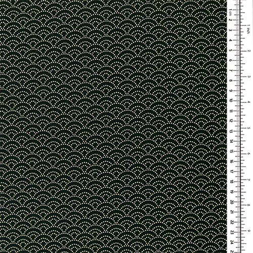 Vagues Océaniques Seigaiha avec Lignes Pointillées 1