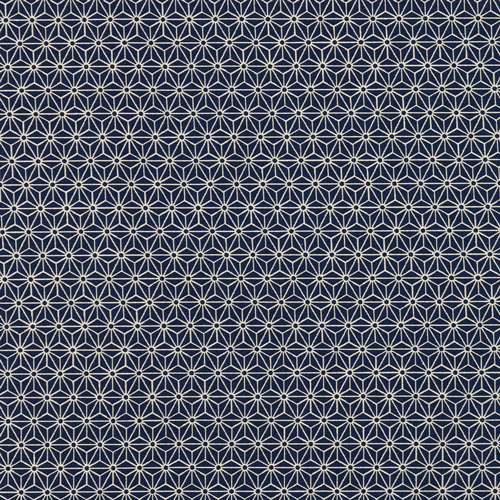 Asanoha six pointed Star Simple Geometric