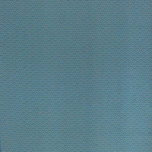 Seigaiha Ocean Waves Dotted Lines 4