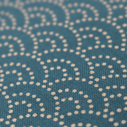 Seigaiha Ocean Waves Dotted Lines 5