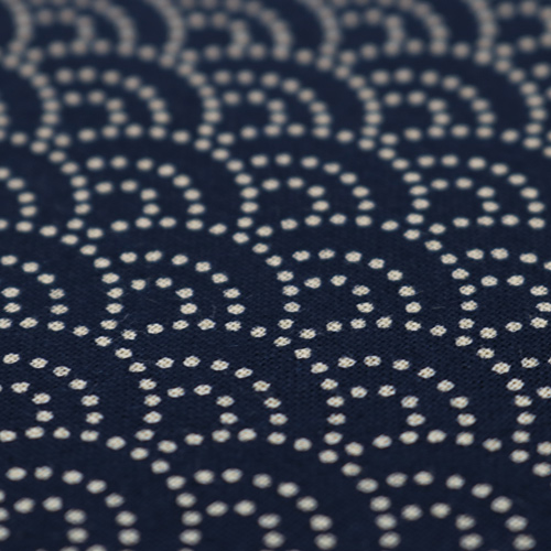 Seigaiha Ocean Waves Dotted Lines 5
