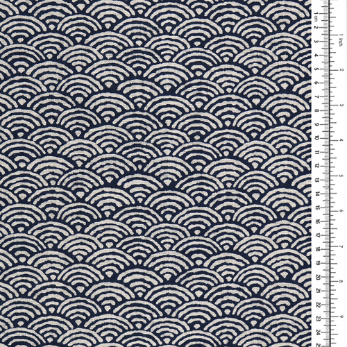Classic Japanese Simple Seigaiha Wave 1