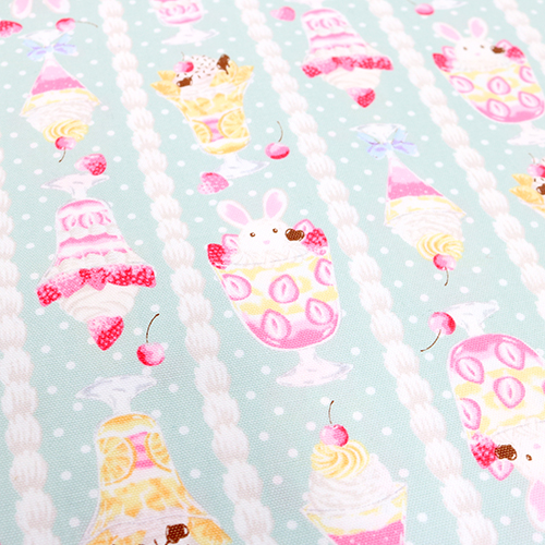 Bunny Parfait Whipped Cream Stripe 5