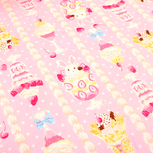 Bunny Parfait Whipped Cream Stripe 5