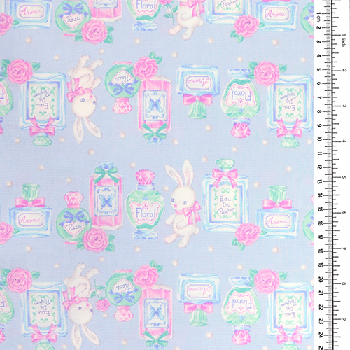 Bunny Vintage Perfume Roses Pearls 1