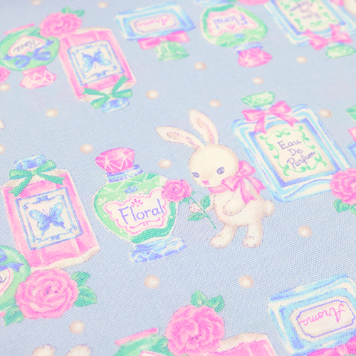 Bunny Vintage Perfume Roses Pearls 5