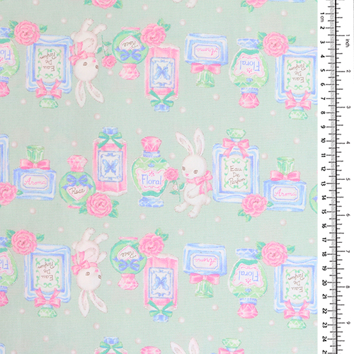 Lapin Vintage Parfum Roses Perles 1