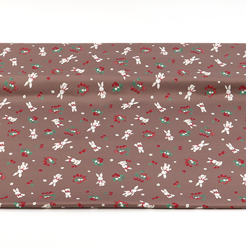 Adorable Conejo Cereza Lazo Cacao 3