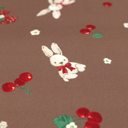 Adorable Conejo Cereza Lazo Cacao 5