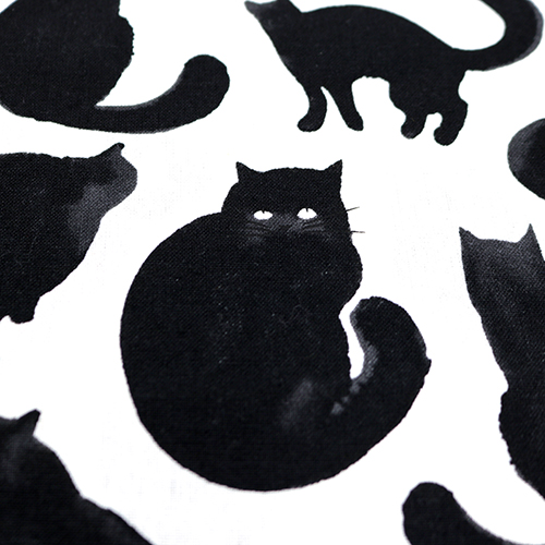 Large Japanese Inky Caligraphy Cats 5