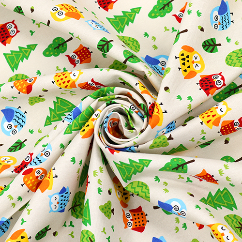 Hiboux Arbres Pop de Couleur Bois 2