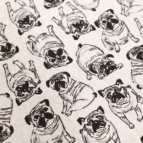 Funny Sketchy Illustrated Pug Dogs 5