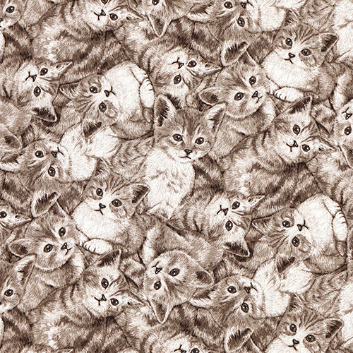 Montage de Chatons Vintage Spia Tissu par Japanese Indie